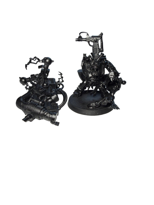 Warhammer 40K Orks Big Mek with Shokk Attack Gun