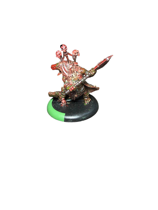 Privateer Press Warmachine Hordes Minions Gatorman Warlock Bloody Barnabas