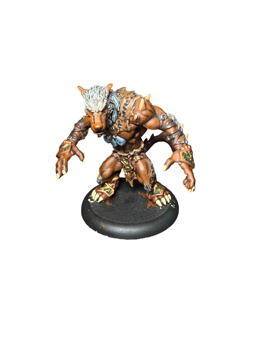 Privateer Press Warmachine Hordes Circle Orboros Feral Warpwolf