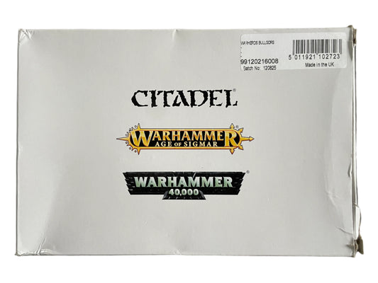Warhammer Age of Sigmar Old World Beastmen Warherds Bullgors