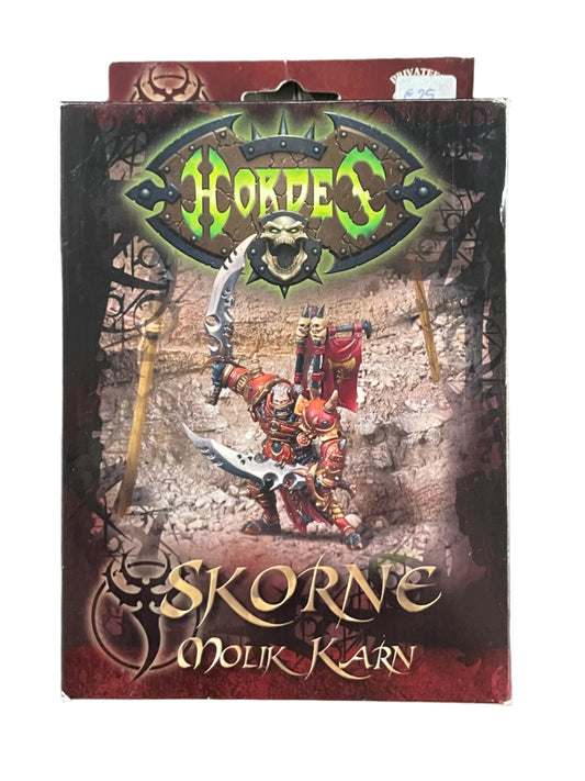 Warmachine Hordes Skorne Molik Karn