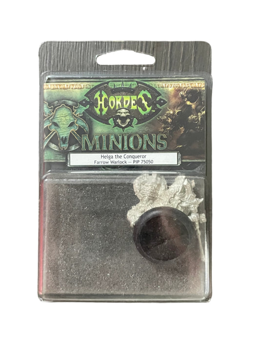 Warmachine Hordes Farrow Warlock Helga the Conqueror