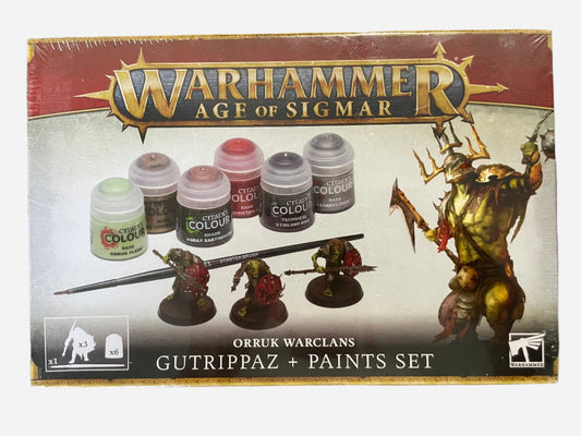 Warhammer Age of Sigmar Gutrippaz and Paint Set