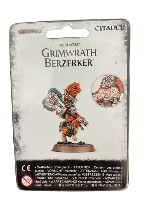 Warhammer Age of Sigmar Fyreslayers Grimwrath Berzerker