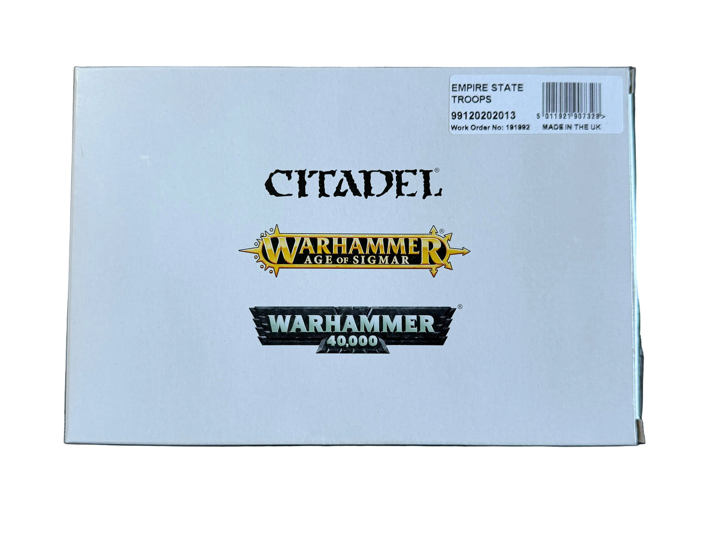 Warhammer Fantasy Old World Empire State Troops