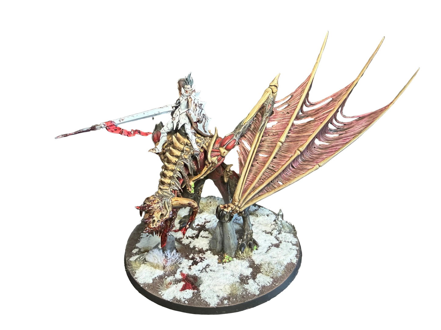 Warhammer Soulblight Vampire Lord On Zombie Dragon