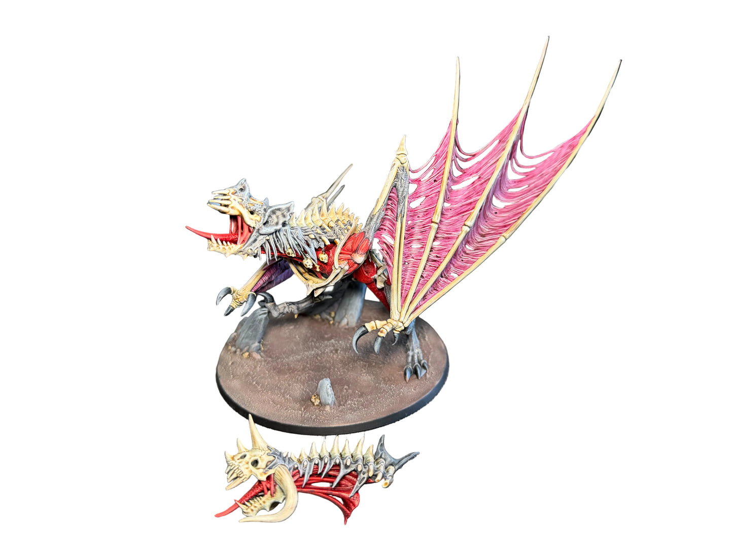 Warhammer Age of Sigmar Soulblight Gravelords Vampire Lord On Zombie Dragon