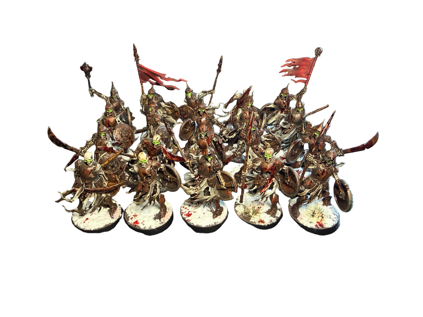 Warhammer Age of Sigmar Soulblught Gravelords Deathrattle Skeletons