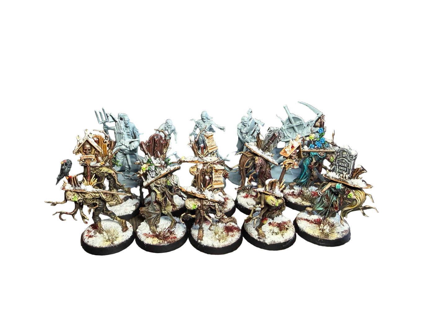 Warhammer Age of Sigmar Soulblught Gravelords Deadwalker Zombies