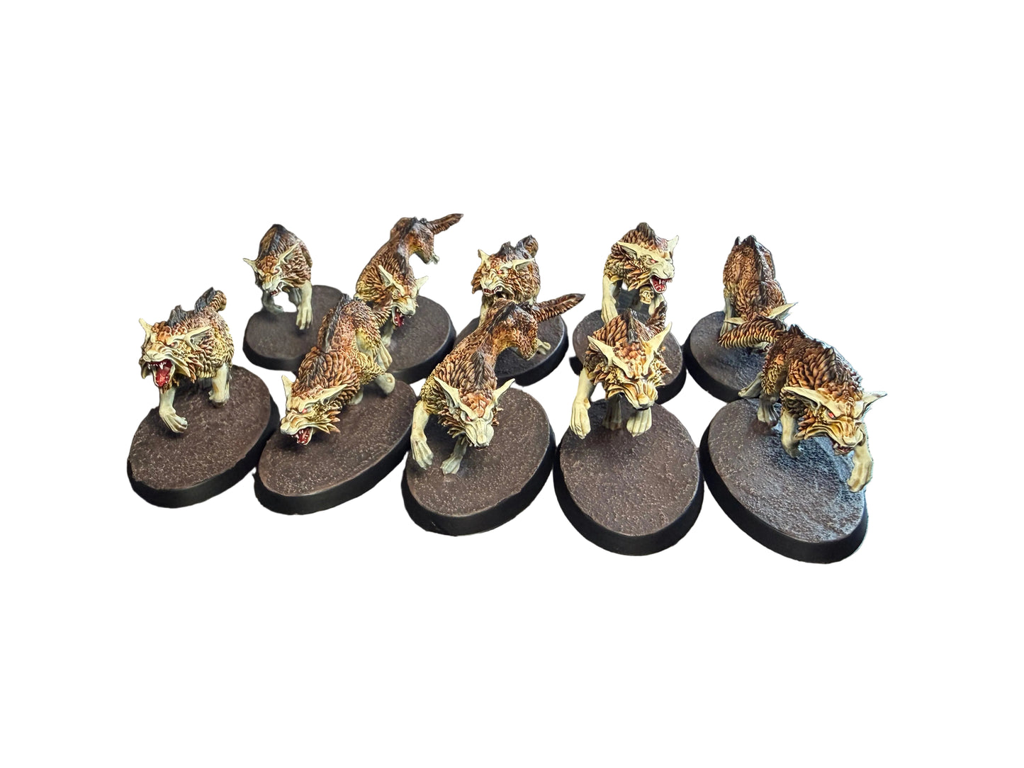 Warhammer Age of Sigmar Soulblight Gravelords Dire Wolves