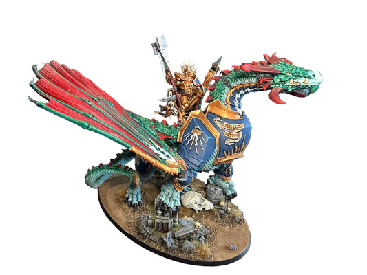 Warhammer AOS Stormcast Eternals Lord Celestant on Stardrake Drakesworn Templar