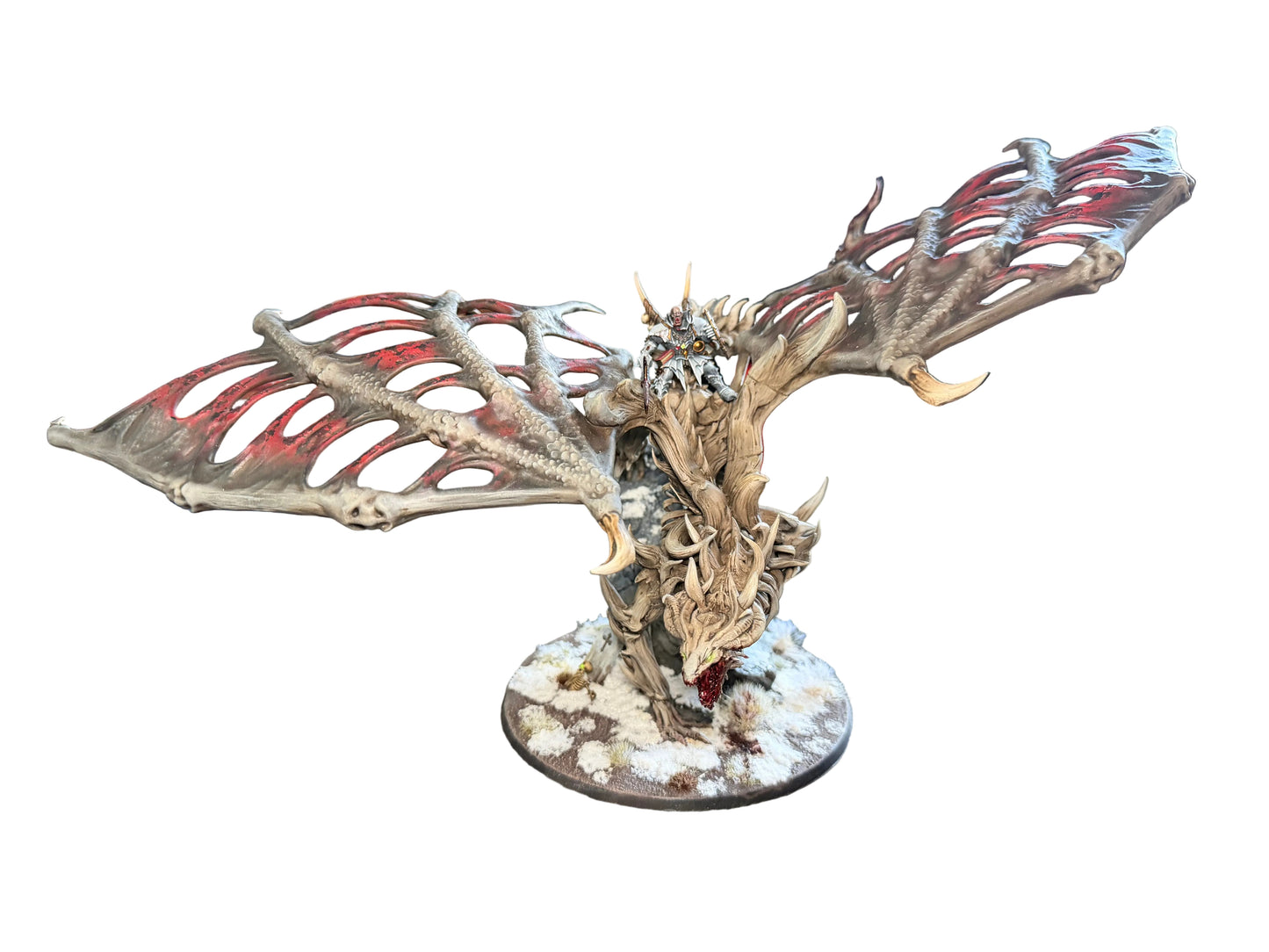 Warhammer Age of Sigmar Soulblight Gravelords Vampire Lord Zombie Dragon 3D Print