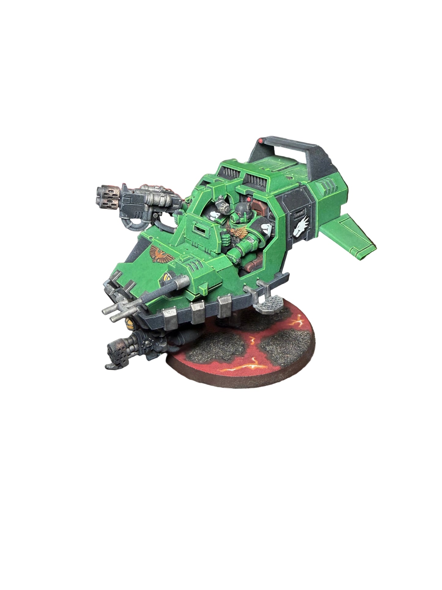 Warhammer 40K Space Marine Salamanders Land Speeder