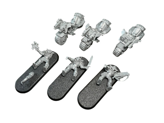 Warhammer 40K Space Marine Bike Squad