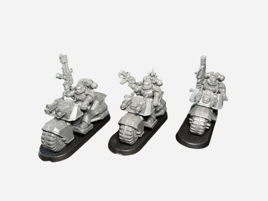 Warhammer 40K Space Marine Bike Squad