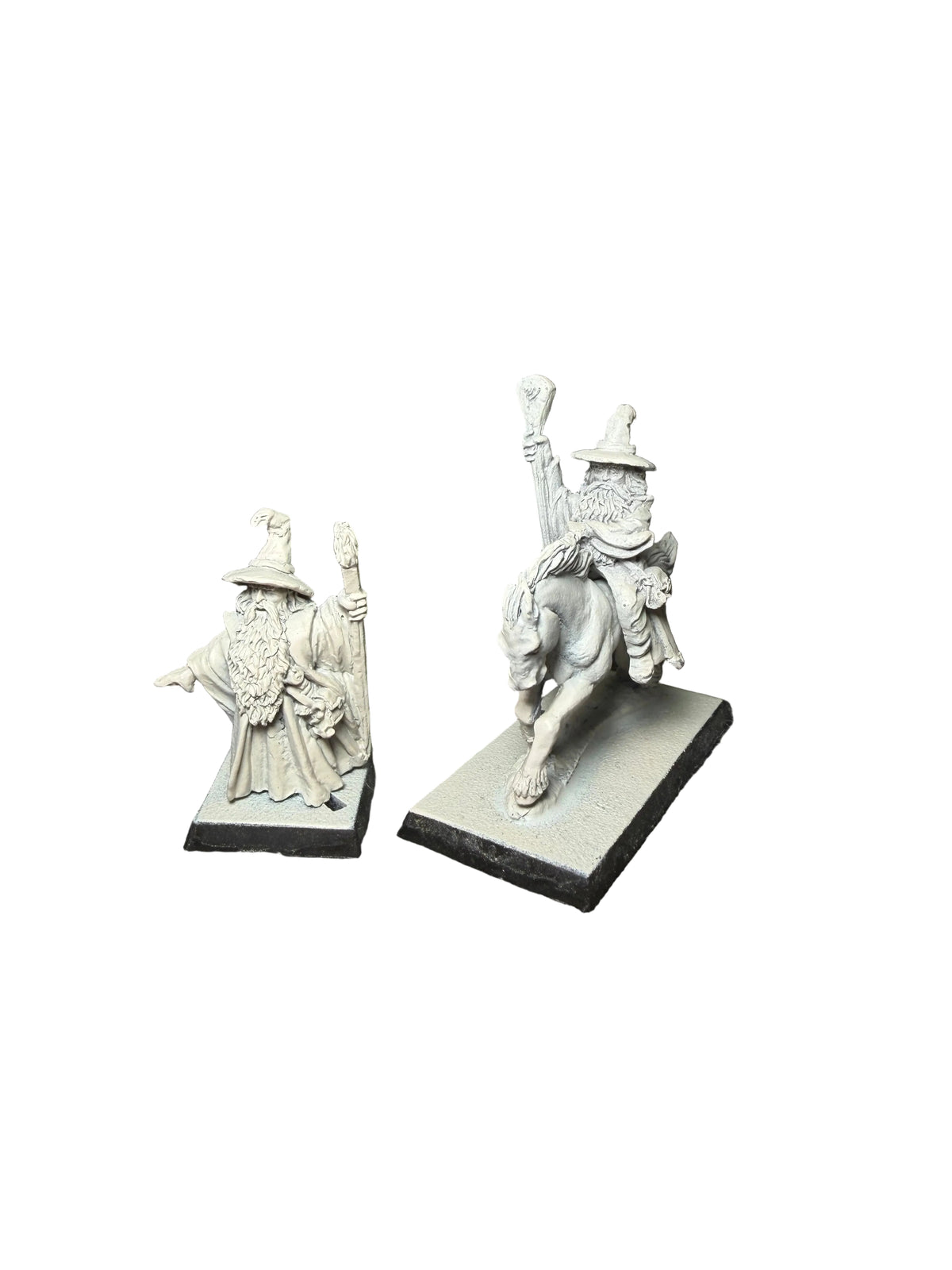 Warhammer Citadel Miniatures Lord of the RIngs Gandalf Foot and Mounted