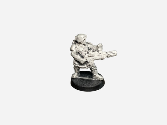 Warhammer 40K Astra Militarum Cadian with Melta Gun