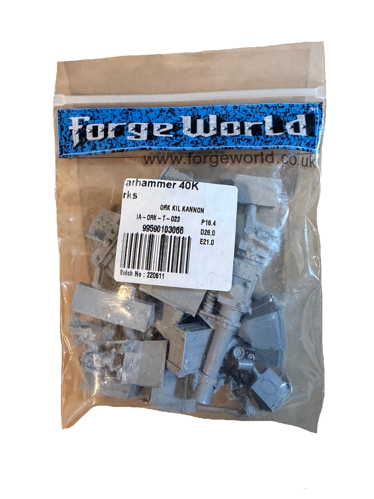 Warhammer 40K Forge World Ork Kil Kannon
