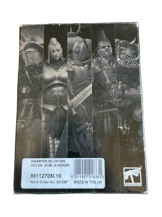 Warhammer Fantasy Old World Dwarfen Mountain Holds Goblin Hewer