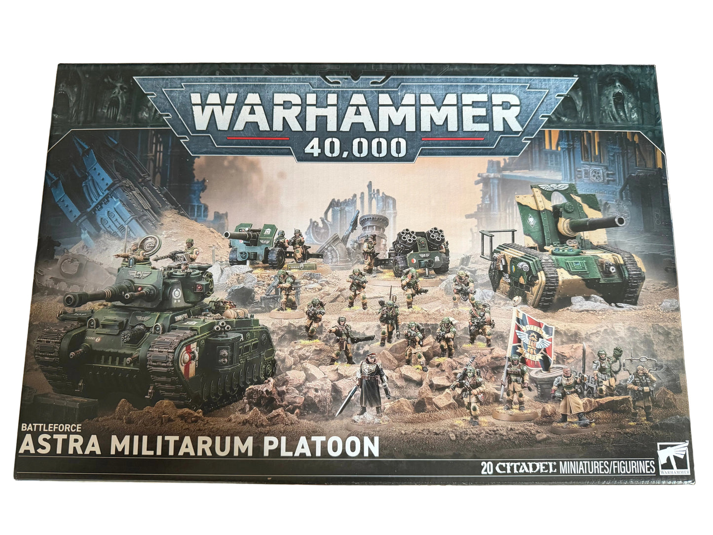 Warhammer 40K Astra Militarum Platoon Battleforce