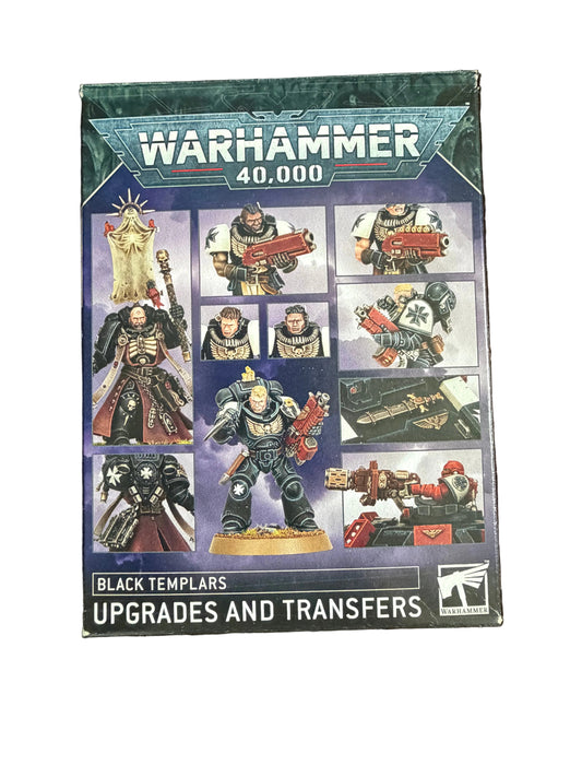 Warhammer 40K Space Marine Black Templar Upgrades and Transfers