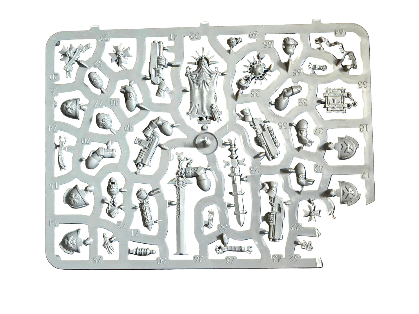 Warhammer 40K Space Marine Black Templar Upgrades and Transfers