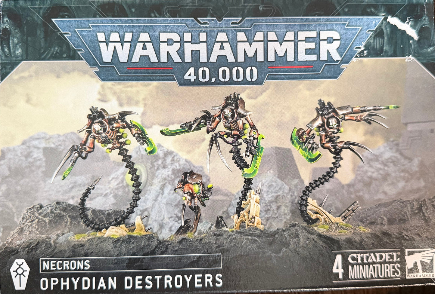 Warhammer 40K Necron Ophydian Destroyers