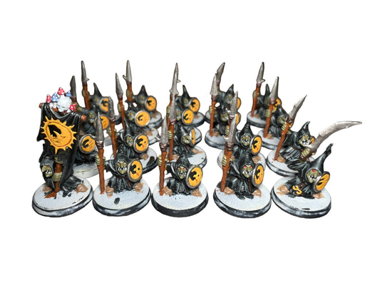 Warhammer Fantasy Old World Night Goblin Spearmen