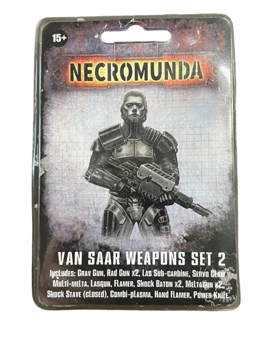 Warhammer Forge World Necromunda Van Saar Weapons Set 2