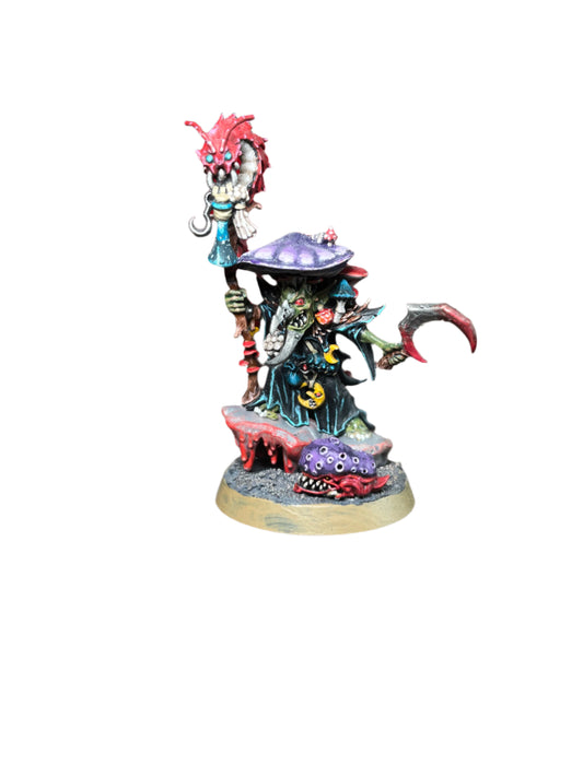 Warhammer Age of Sigmar Gloomspite Gitz Fungoid Cave-Shaman Snazzgar Stinkmullett