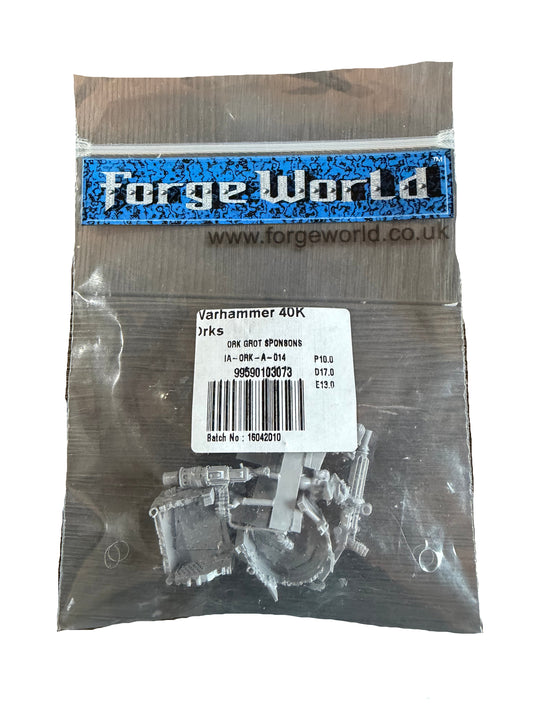 Warhammer 40K Forge World Ork Grot Sponsors