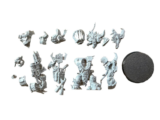 Warhammer 40K Ork Warboss with Attack Squig