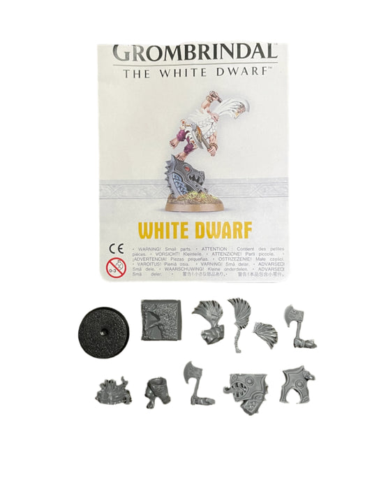 Warhammer Age of Sigmar Fyreslayers Grombrindal the White Dwarf