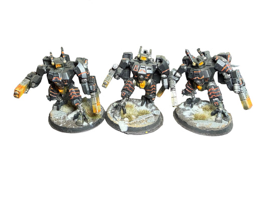 Warhammer 40K Tau Crisis Battlesuit Team