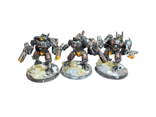 Warhammer 40K Tau Crisis Battlesuit Team