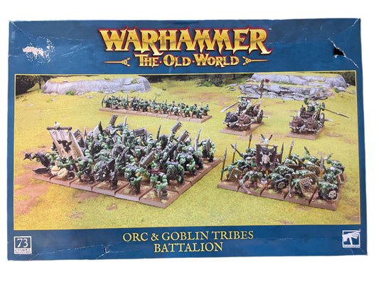 Warhammer The Old World Orc and Goblin Tribes Battalion