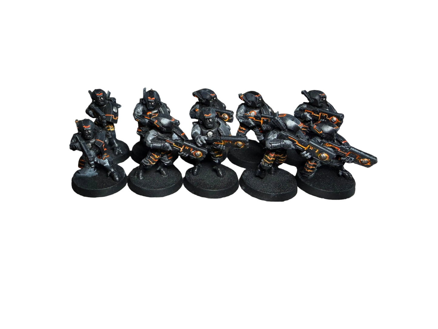 Warhammer 40K Tau Fire Warriors Breacher Team