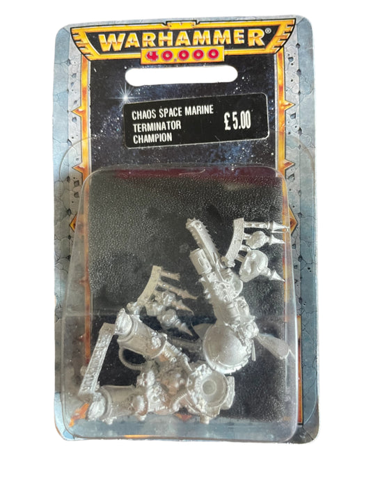 Warhammer 40K Chaos Space Marines Terminator Champion
