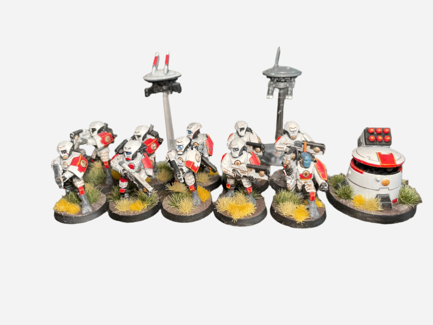 Warhammer 40K Tau Fire Warriors Breacher Team