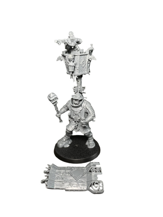 Warhammer Age of Sigmar Cities of Sigmar Fusil-Major on Ogor Warhulk