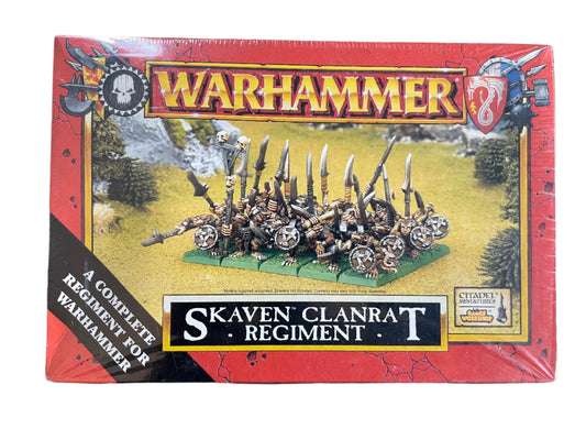 Warhammer Fantasy Skaven Clanrat Regiment