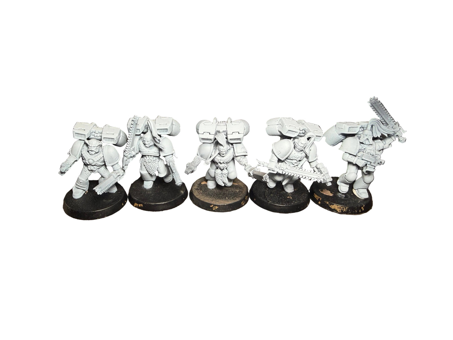 Warhammer 40K Space Marine Space Wolf Assault Squad First Born