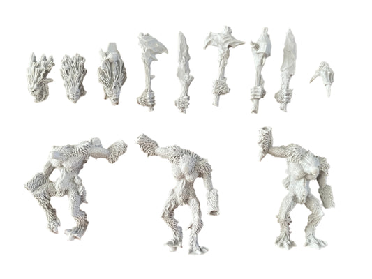 Warhammer Fantasy Old World Ogre Kingdoms Icefall Yhetees