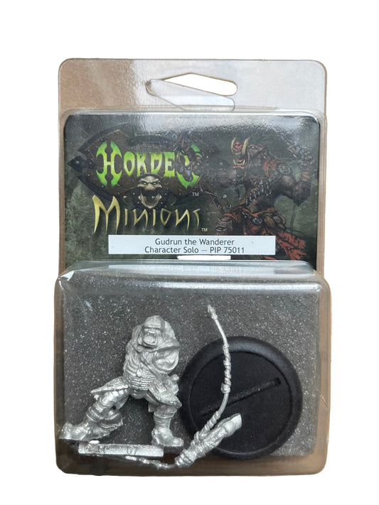 Privateer Press Warmachine Hordes Minions Gudrun the Wanderer