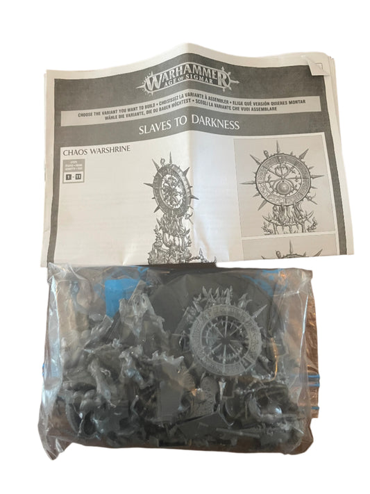 Warhammer Age of Sigmar Slaves to Darkness Chaos Warshrine
