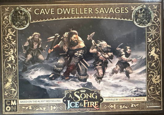 A Song of Ice and Fire Miniatures Game Cave Dweller Savages