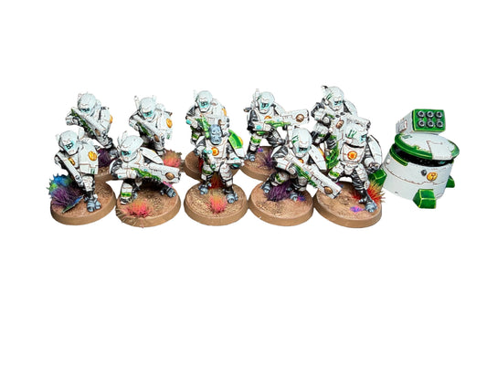 Warhammer 40K Tau Fire Warriors Breacher Team