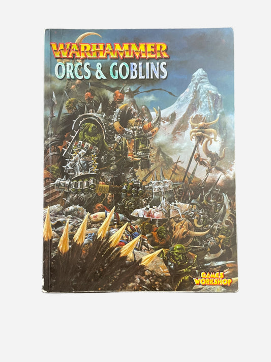 Warhammer Fantasy Orcs and Goblins Army Book 6th Edition