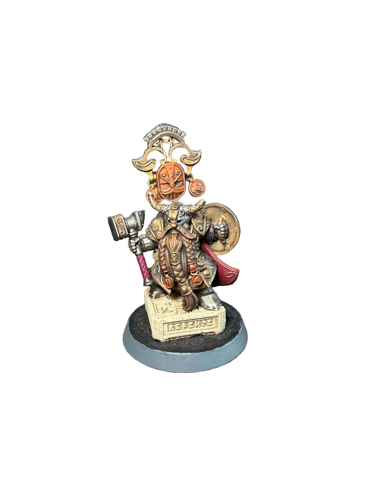 Warhammer Age of Sigmar Cities of Sigmar Dwarf King With Oathstone