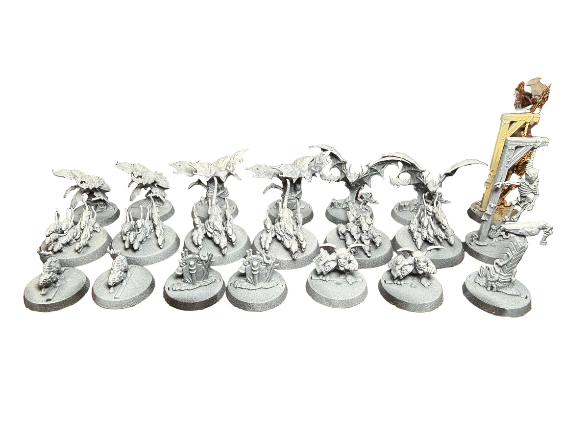 Warhammer Age of Sigmar Cursed City Corpse Rats Bat Swarms and Objectives